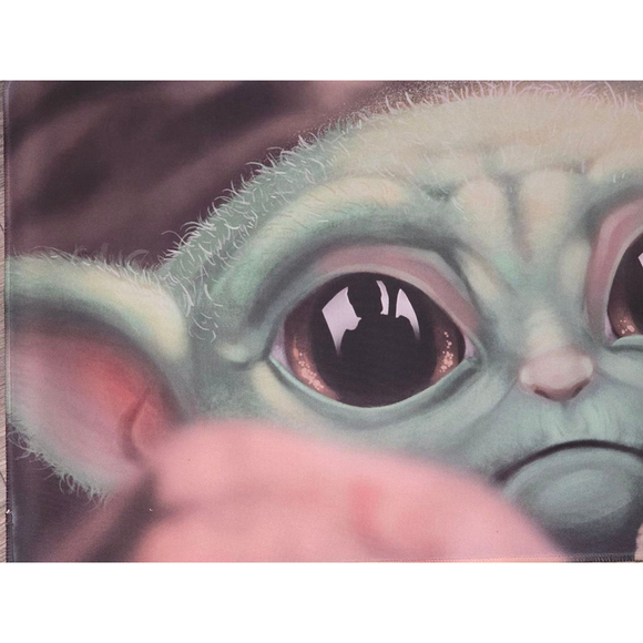 Grogu The Mandalorian Desk‎ Mat, Green - Picture 2 of 5